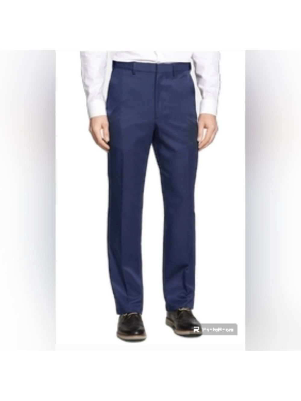 BERLE MODERN FIT Dress Trousers Pants Dark Blue sz 38